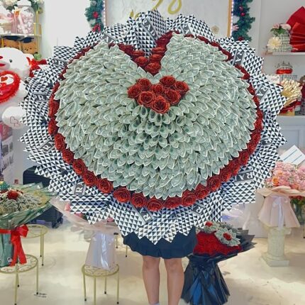 Fortune Heart Money Bouquet  
