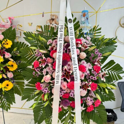 Graceful Remembrance Standing Spray  