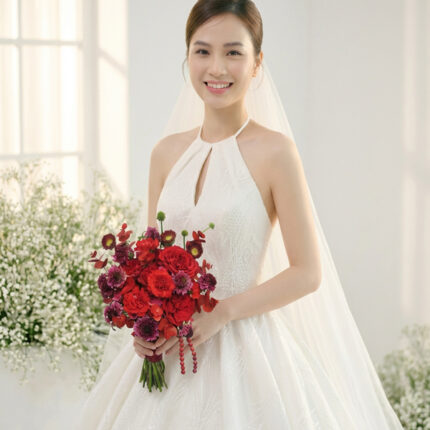 Ruby Romance Bridal Bouquet  