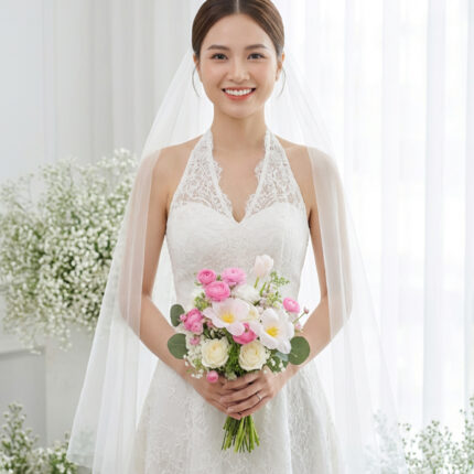 Blush Garden Bridal Bouquet  