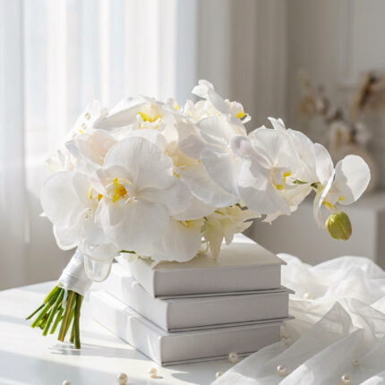 Timeless Orchid Bridal Bouquet  