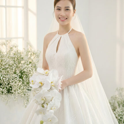 Timeless Orchid Bridal Bouquet  