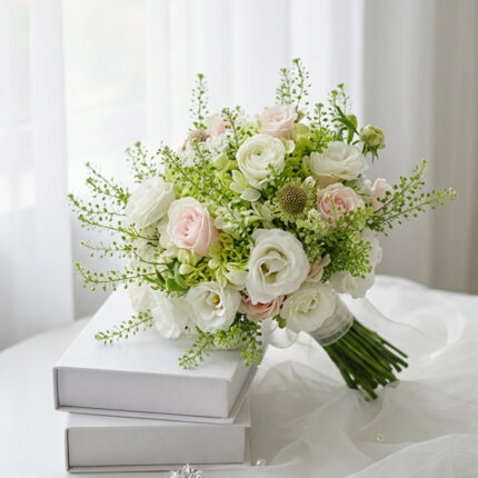 Soft Garden Bridal Bouquet  