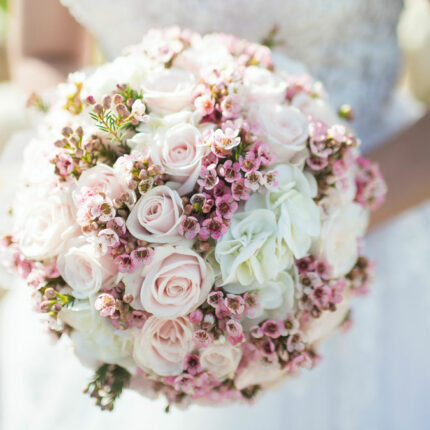 Blush Pink Rose Bridal BouquetBlush Pink Rose Bridal Bouquet  