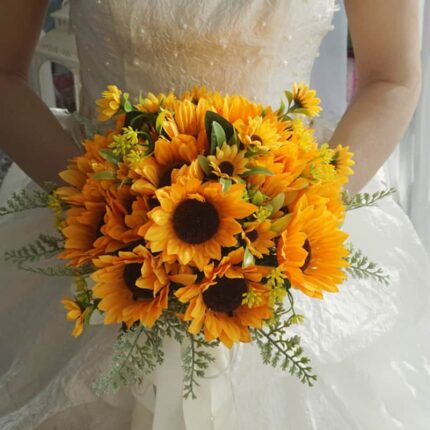 Sunflower Radiance Bridal Bouquet  