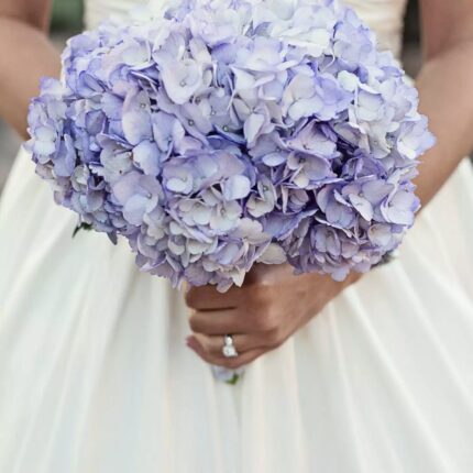 Lavender Hydrangea Bridal Bouquet  